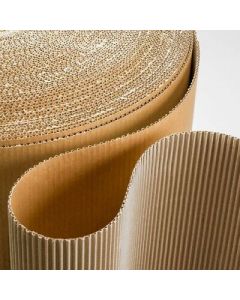 Corrugated packing roll